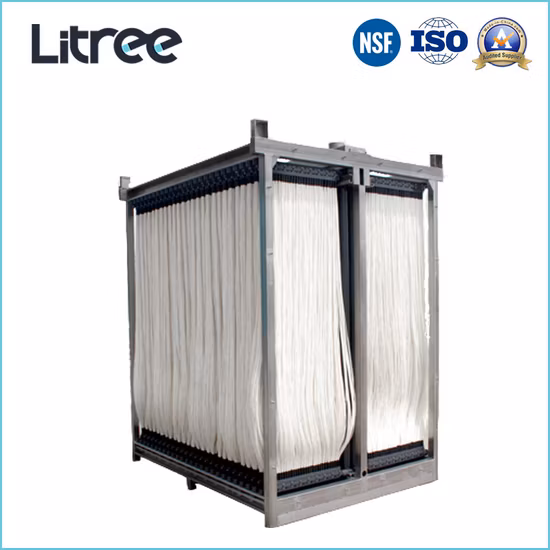 Curtain Design Mbr Sewage Treatment System Hollow Fiber Membrane
